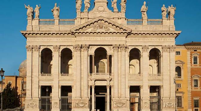 9 novembre. Festa della Dedicazione della basilica di s.Giovanni in Laterano